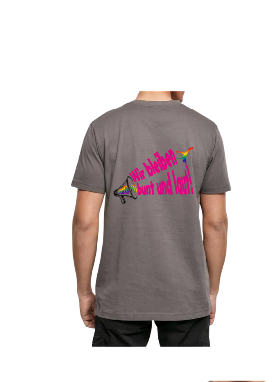 T-Shirt mit Rundhalsausschnitt - Motto