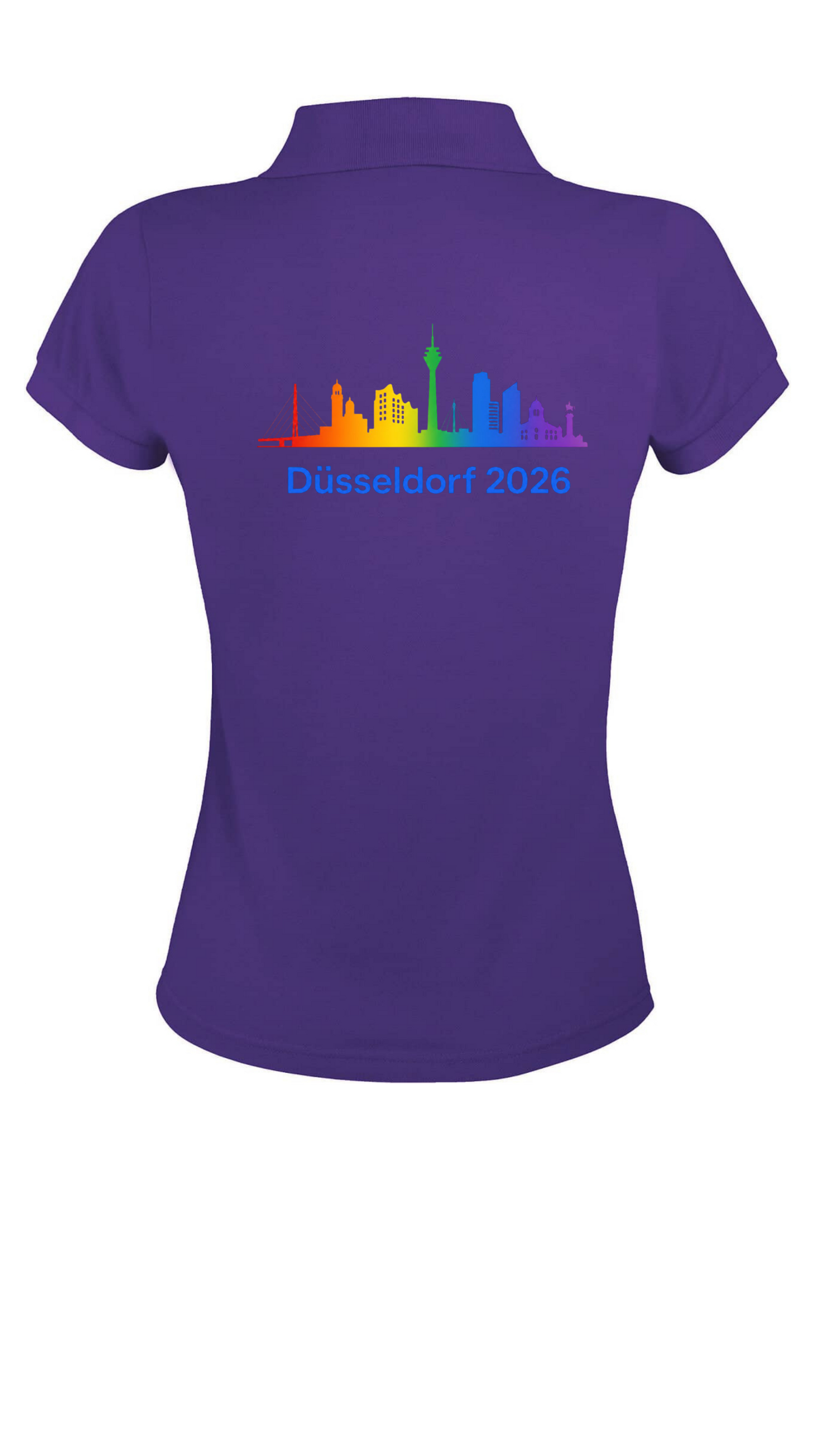 Damen Polo Shirt - Skyline
