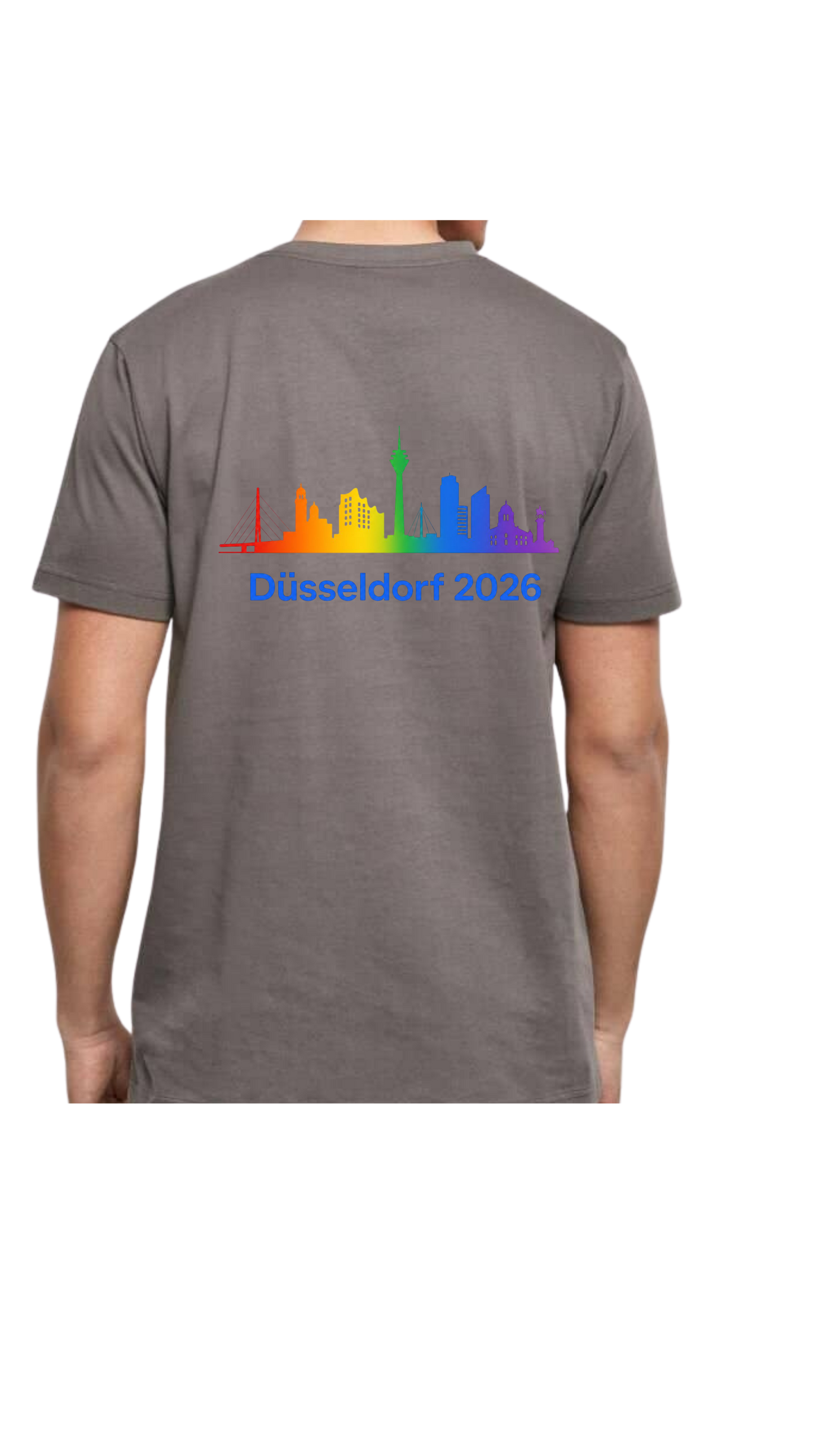T-Shirt mit Rundhalsausschnitt - Skyline