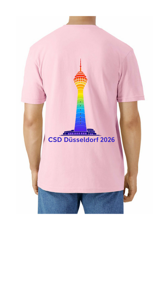 T Shirt Rundhals Unisex - Rheinturm
