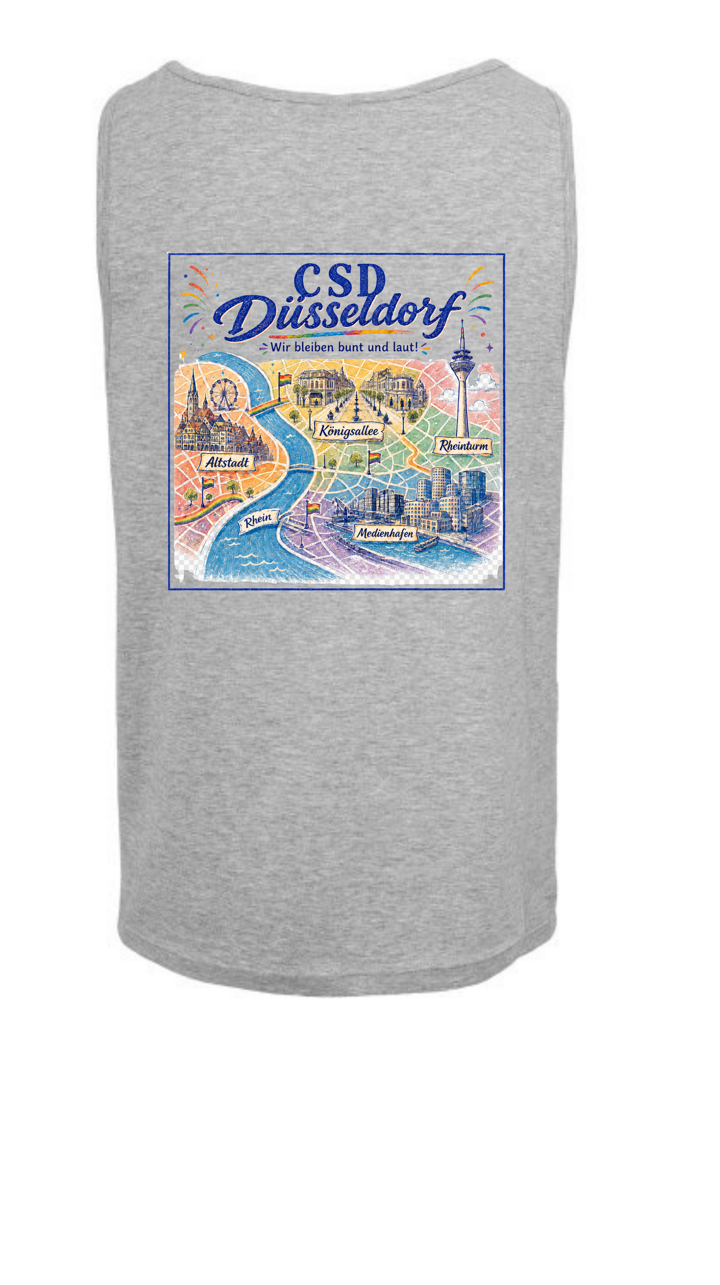 Tank Top - Stadtkarte