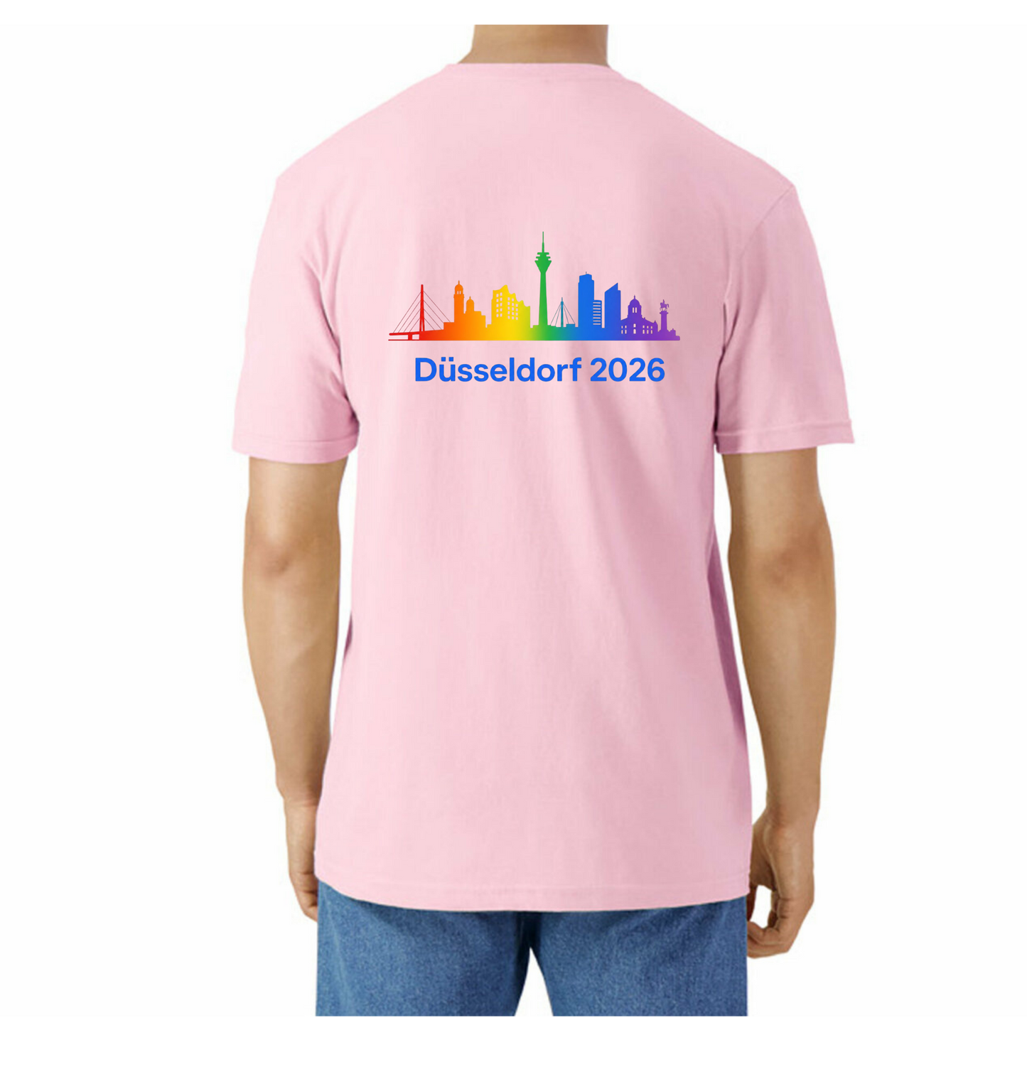 T Shirt Rundhals Unisex -Skyline