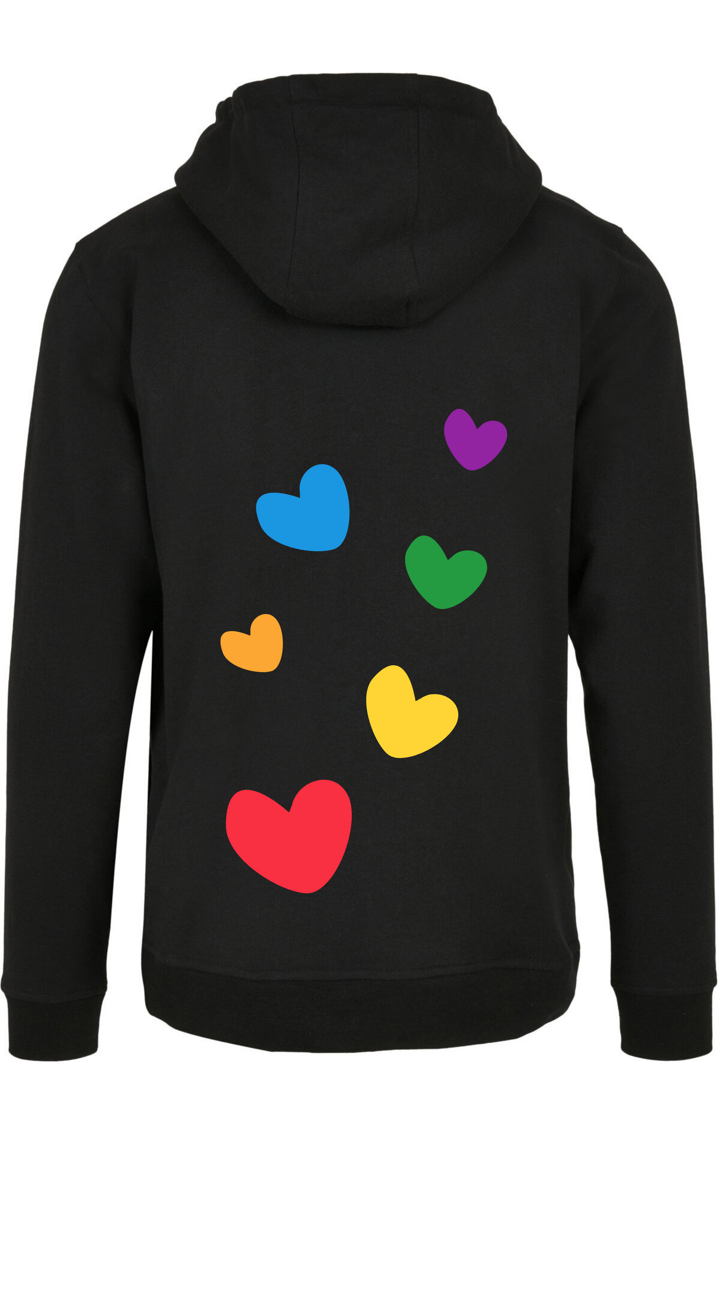 Herren Hoodie - aufsteigende Herzen