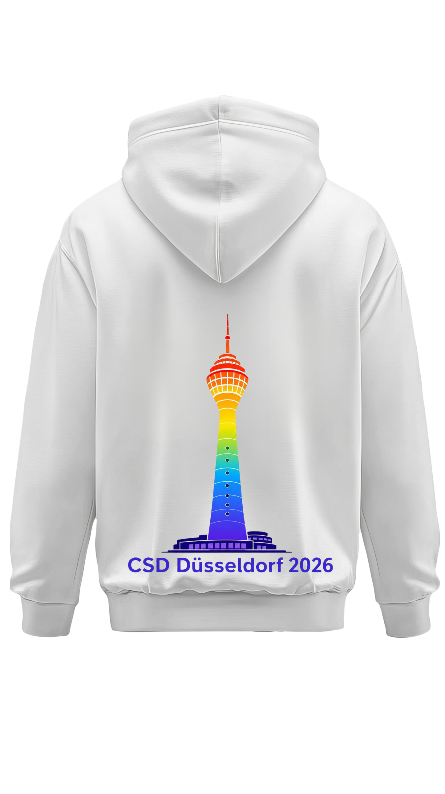 Damen-Hoodie mit Kapuze -Rheinturm