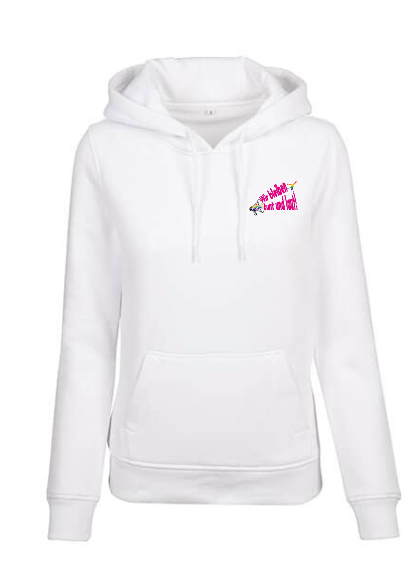 Damen-Hoodie mit Kapuze - Motto
