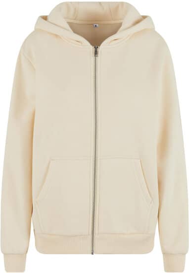 Flauschiger Damen-Zipper -ungefüllte Herzen